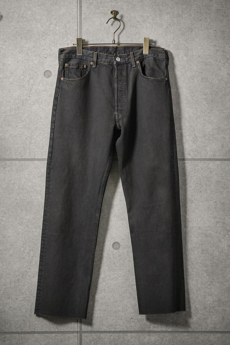 レザーコンビハイカットスニーカー